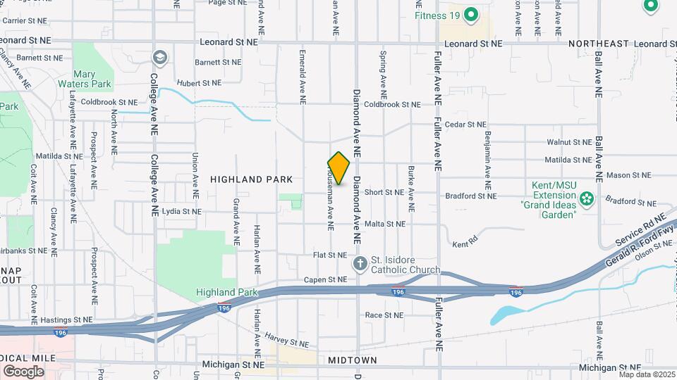 850 Houseman Ave NE Mapa y Detalles de la Ubicación