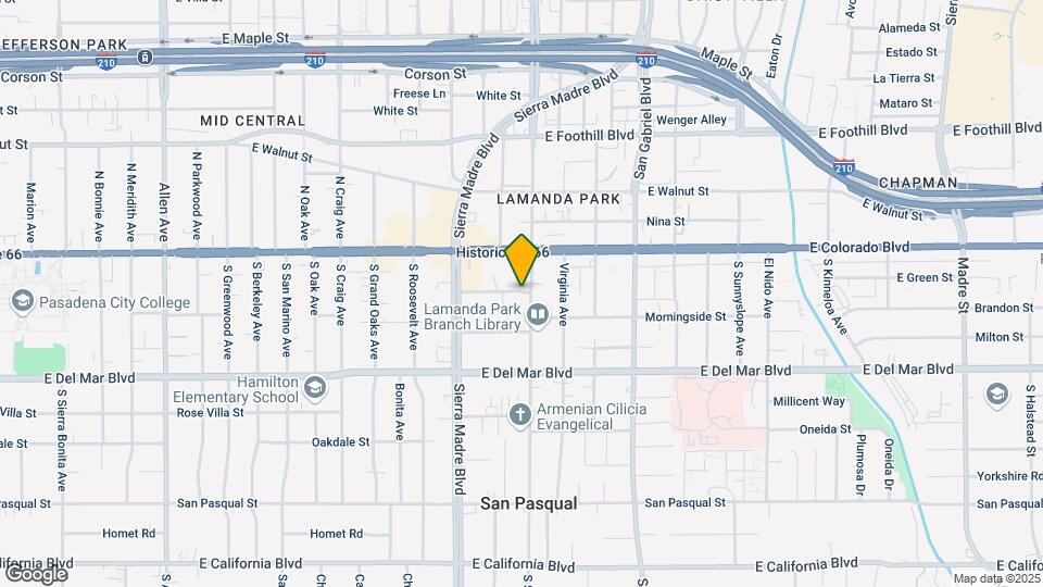 2488 Mohawk St, Unit 106 Map and Location Details