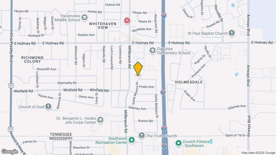 5364 Santa Monica Cove Mapa y Detalles de la Ubicación