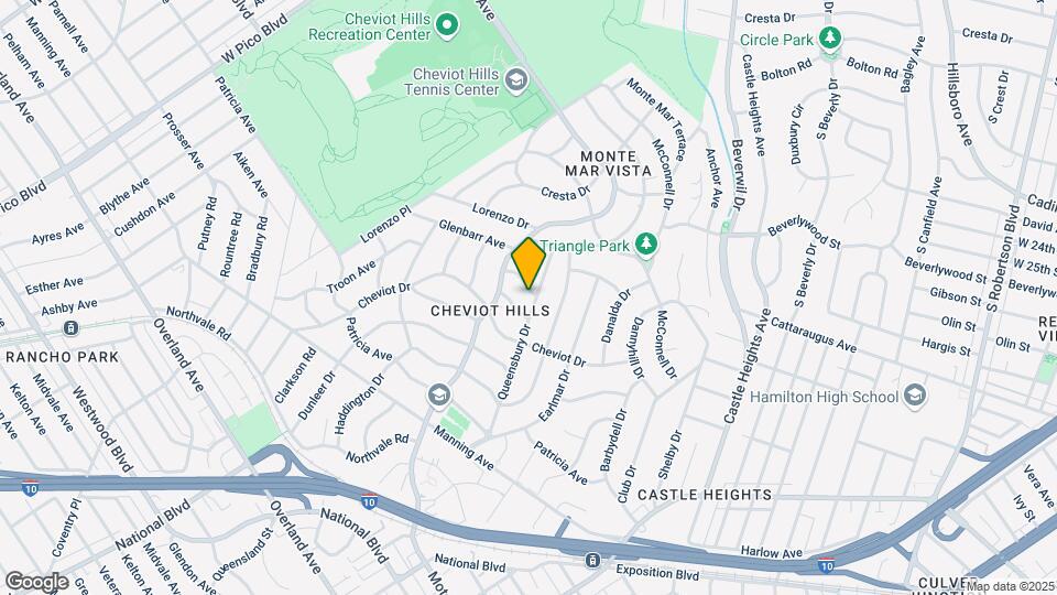 2963 Queensbury Dr Mapa y Detalles de la Ubicación