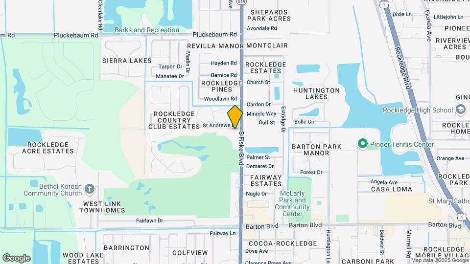 Rockledge Villas Map and Location Details