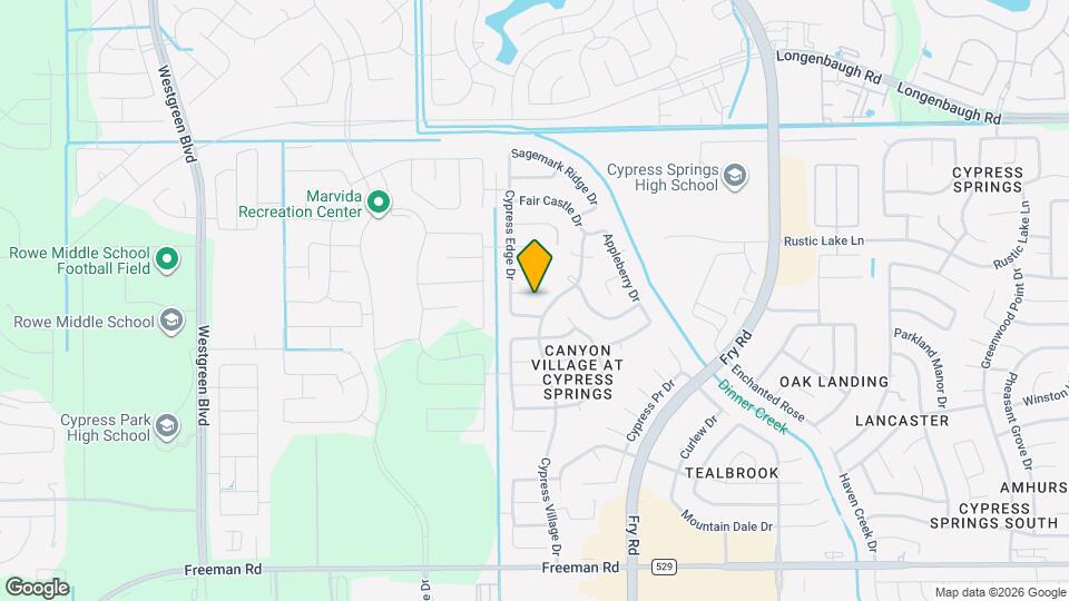 20731 Desert Shadows Ln Map and Location Details