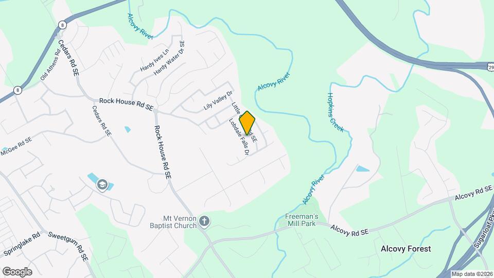 494 Lobdale Falls Dr Mapa y Detalles de la Ubicación