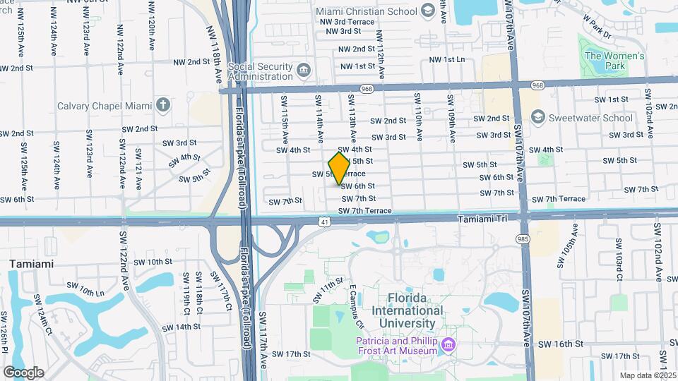 11356 SW 6th St Map and Location Details