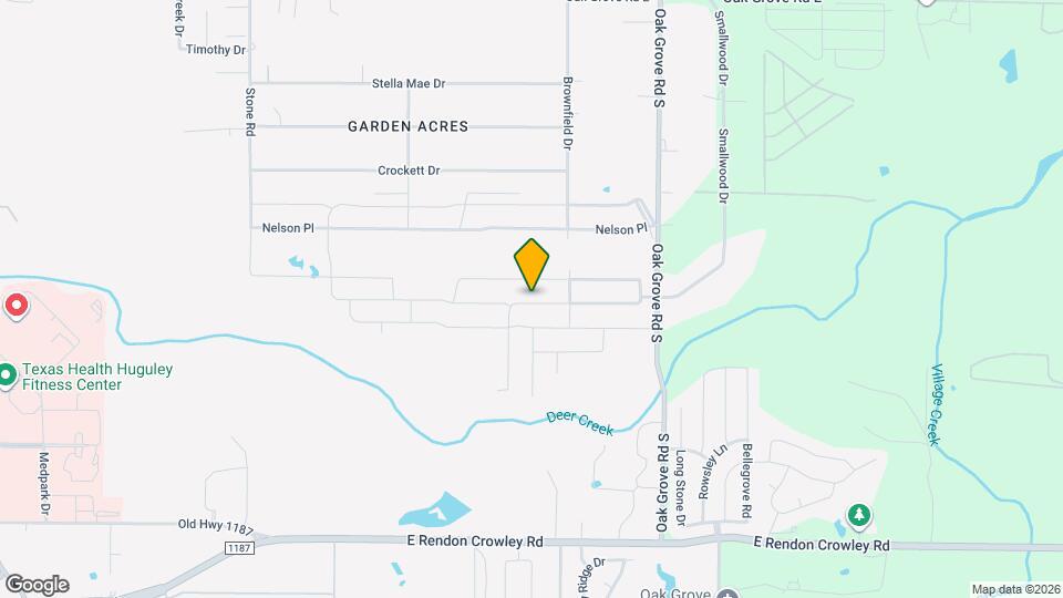 1209 Brownford Dr Map and Location Details