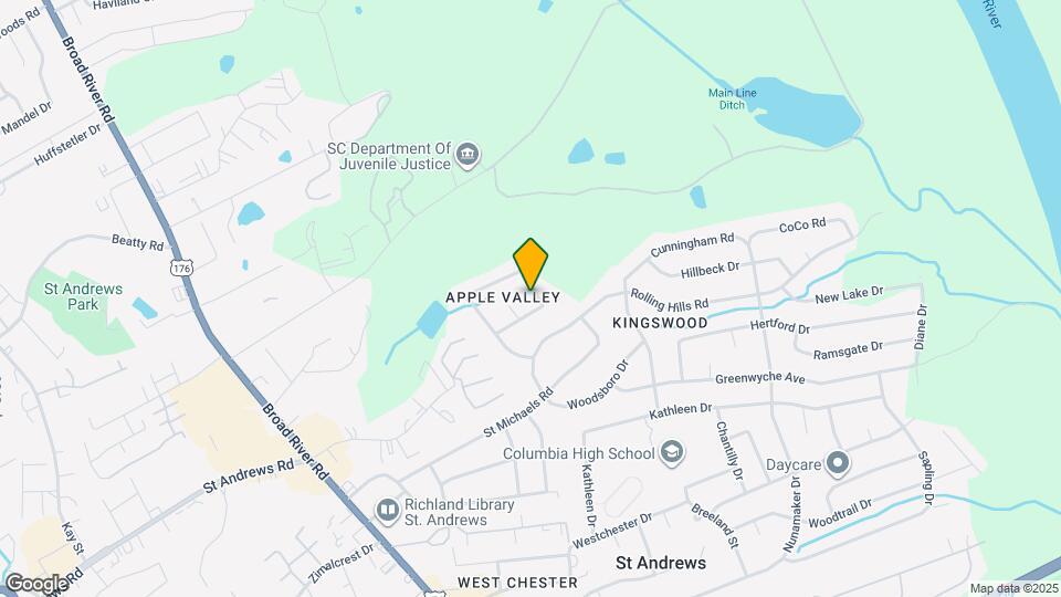 2218 Apple Valley Rd Map and Location Details