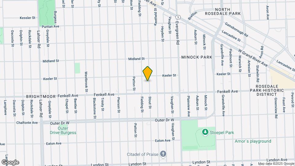15351 Stout St Map and Location Details