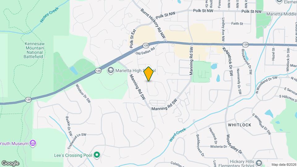 176 Kimberly Way SW Map and Location Details