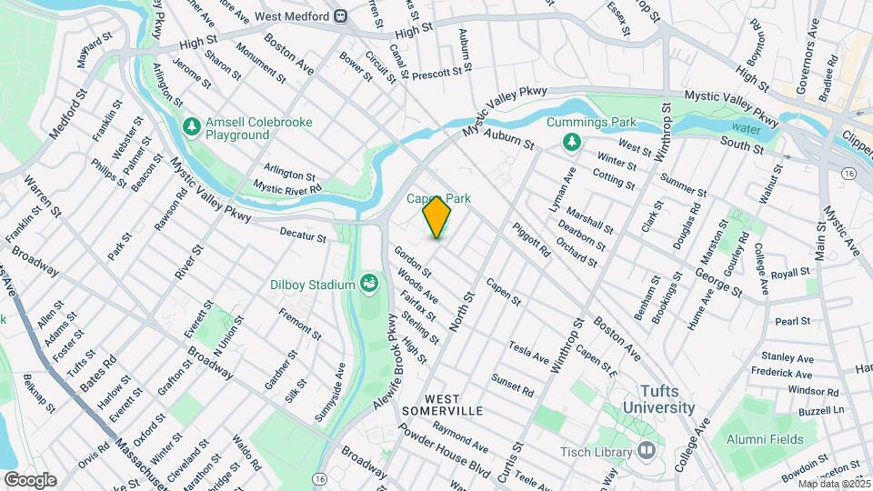 130 Capen St, Unit 130 Map and Location Details
