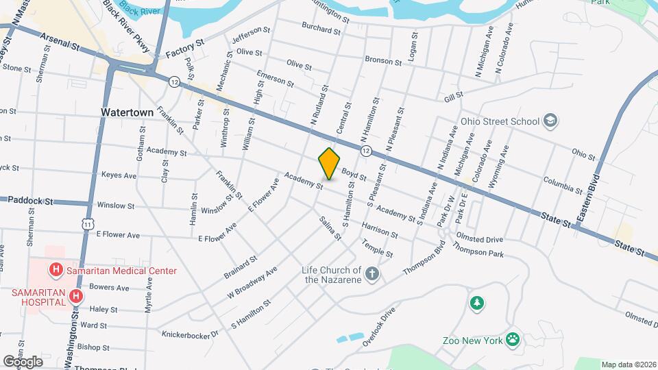 913 Academy St Mapa y Detalles de la Ubicación