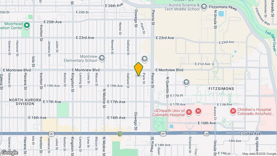 1952 Oswego St Map and Location Details