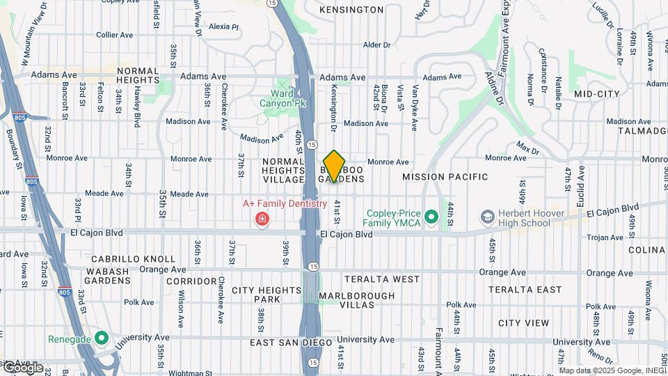 4410-4418 41st St Mapa y Detalles de la Ubicación