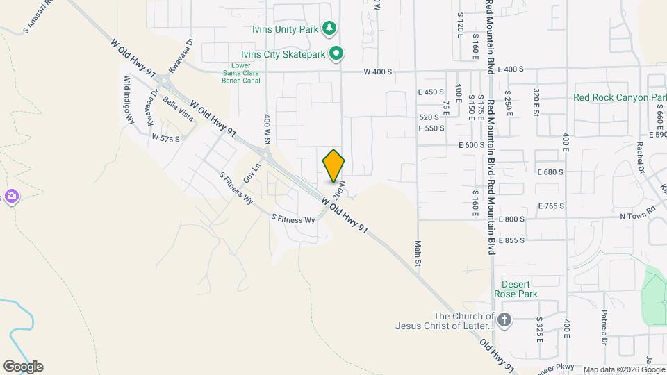 705 S 230 W Map and Location Details