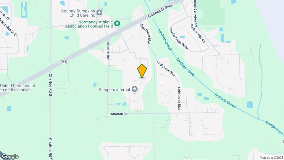 2727 Fox Creek Dr E Map and Location Details