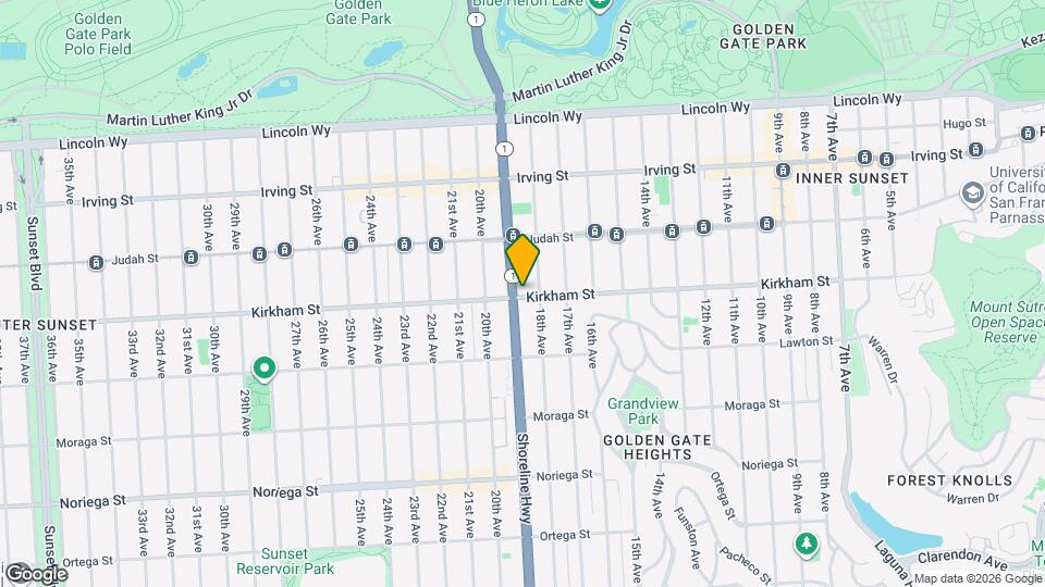 1494 19th Ave Mapa y Detalles de la Ubicación