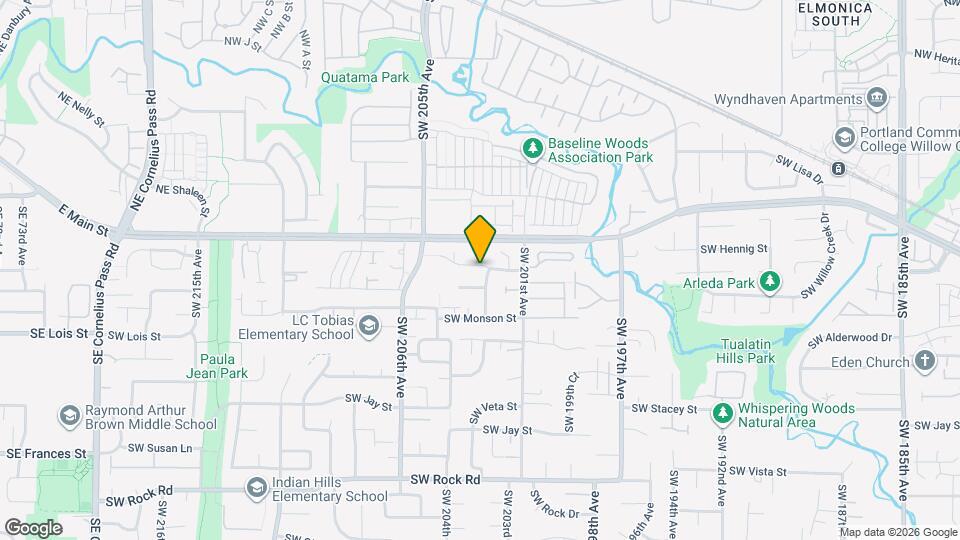 20290 SW Midline St Map and Location Details