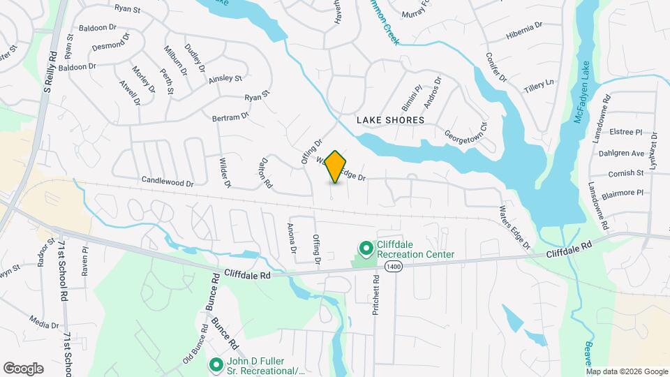 413 Watergap Dr Map and Location Details