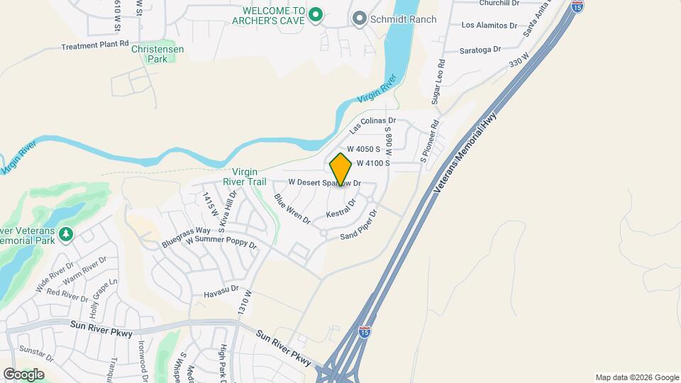 4182 Little Egret Dr Map and Location Details