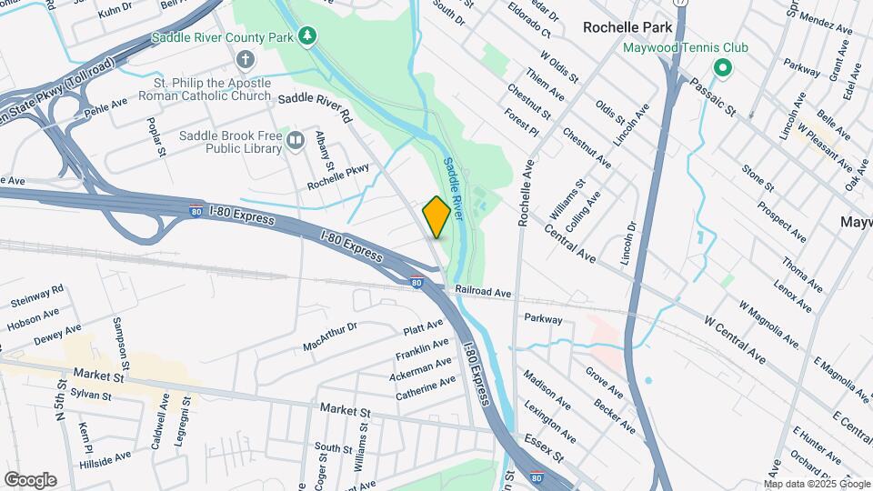 190-194 Saddle River Rd Map and Location Details