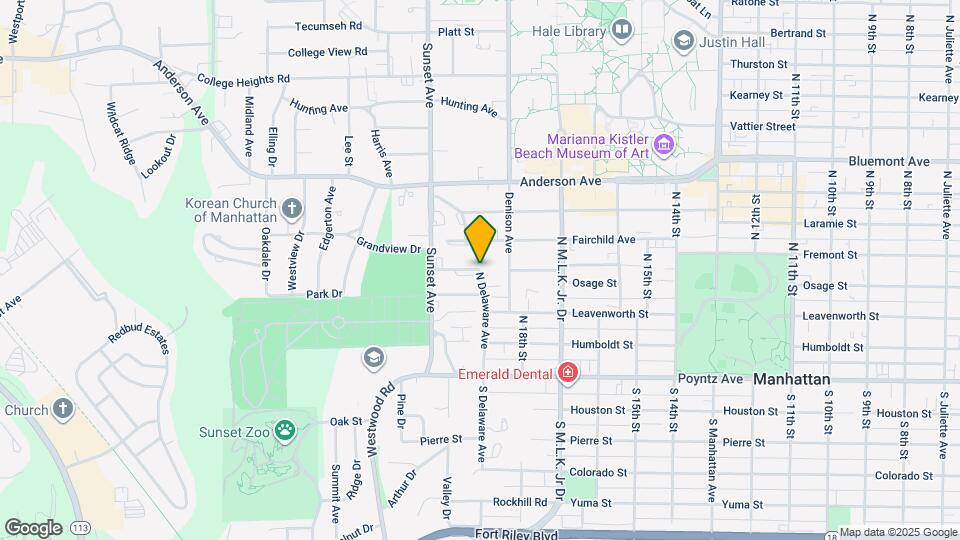 332 N Delaware Ave Map and Location Details