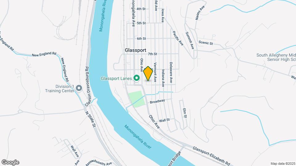 Glassport Garden Apartments Map and Location Details