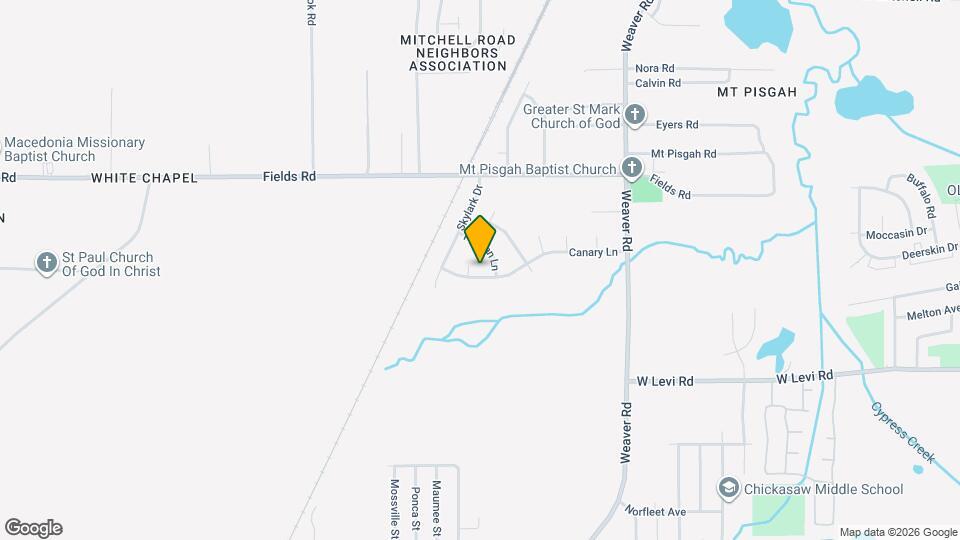 1164 Canary Ln Map and Location Details