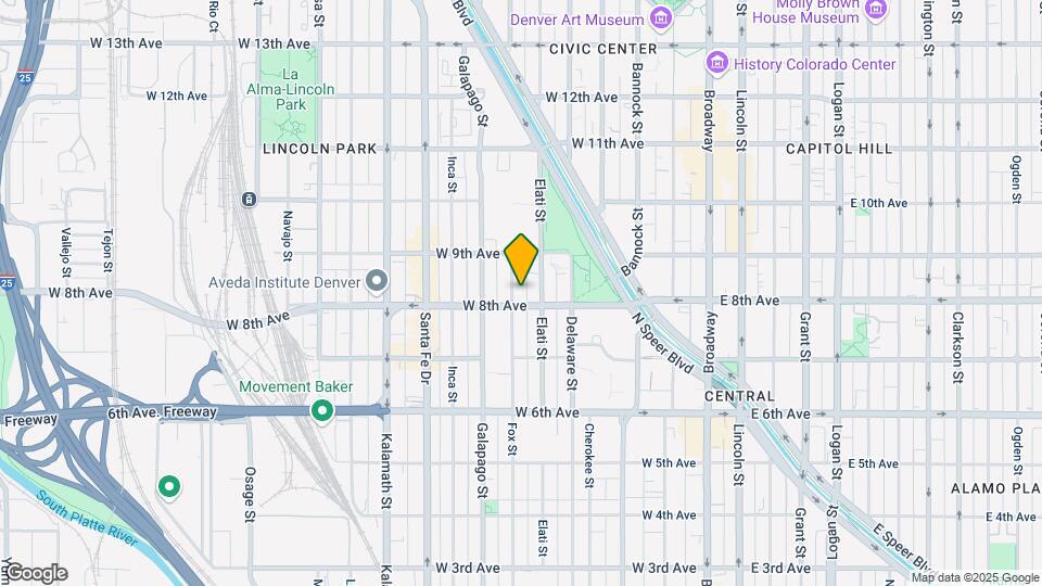 816 Fox St Map and Location Details