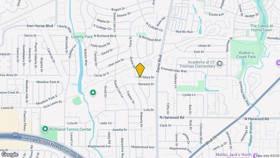 7700 Mary Dr Map and Location Details