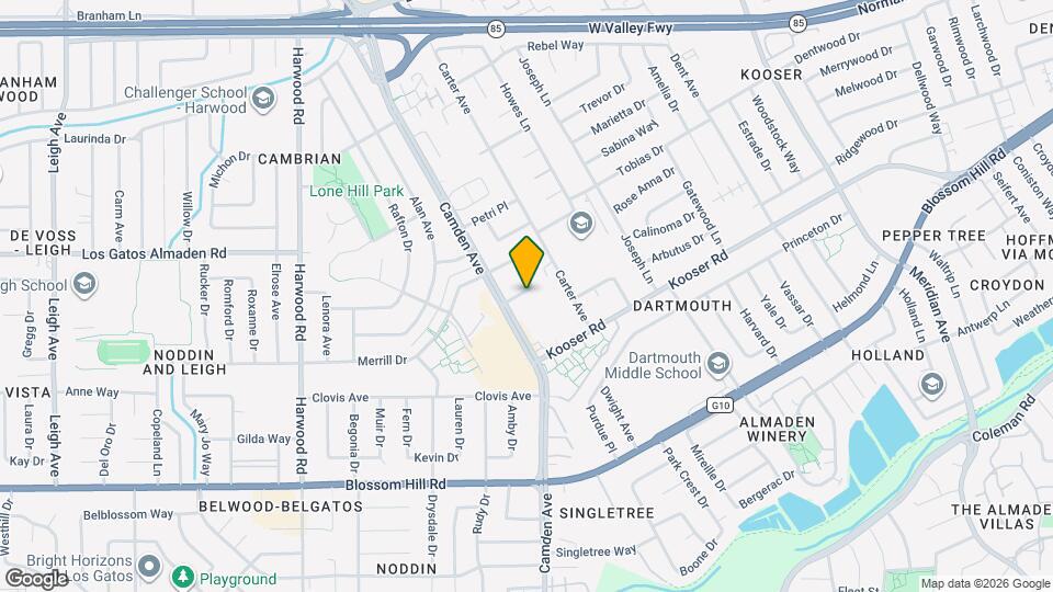 1668 Merrill Loop Mapa y Detalles de la Ubicación