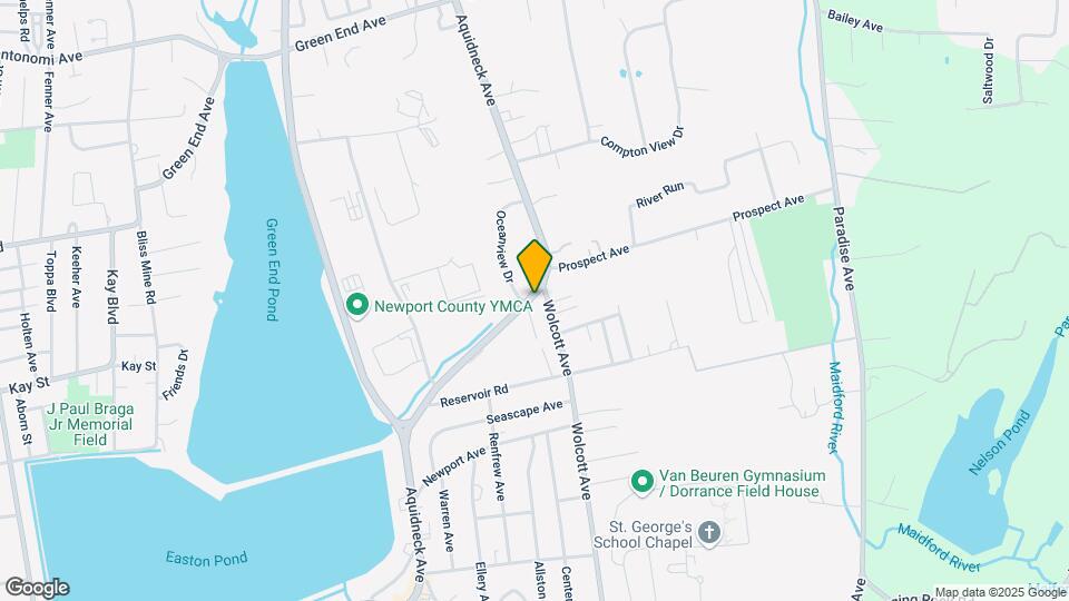 391 Aquidneck Ave Map and Location Details