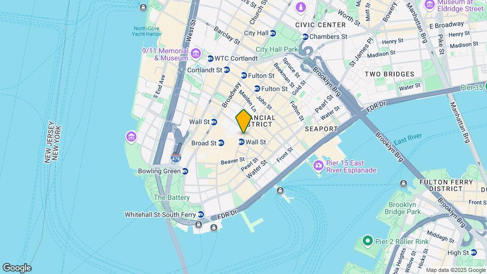 45 William St Mapa y Detalles de la Ubicación