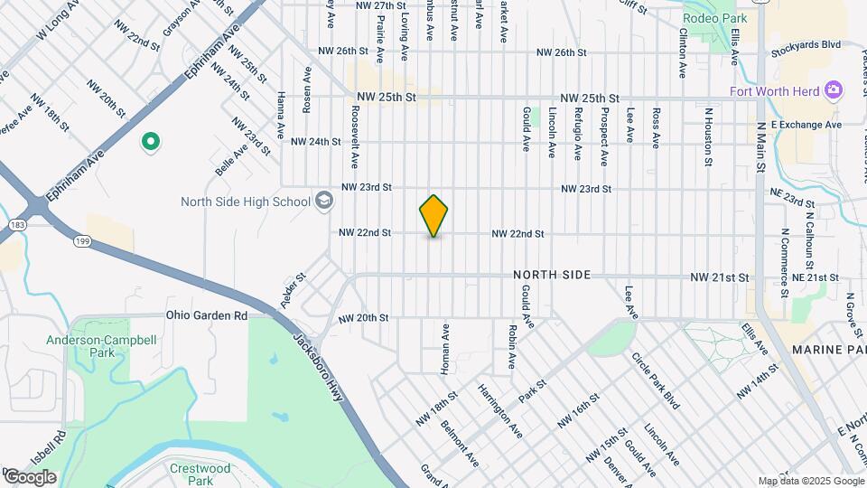 2116 Columbus Ave Map and Location Details