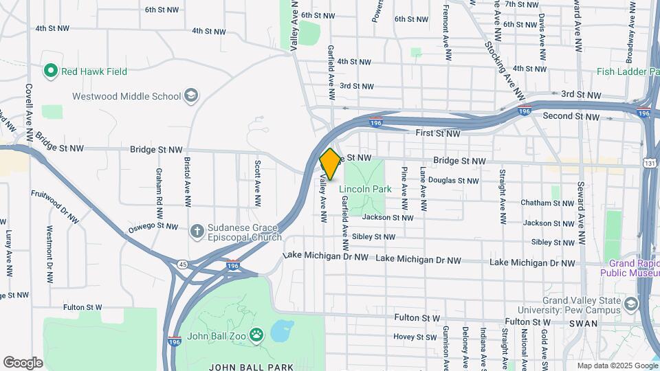 312 Valley Ave NW Map and Location Details