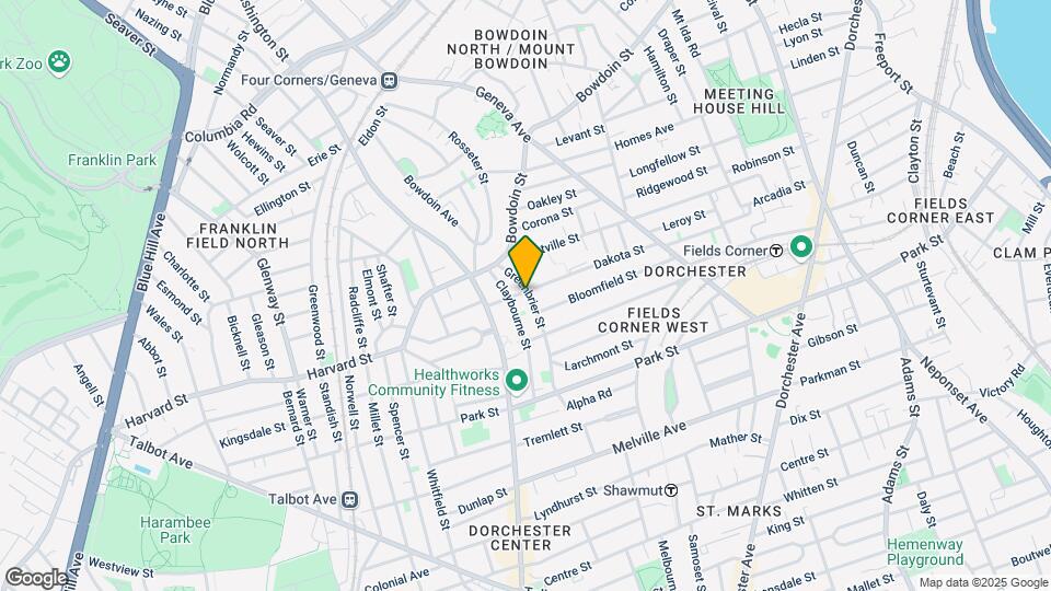 33 Greenbrier St, Unit 2 Map and Location Details