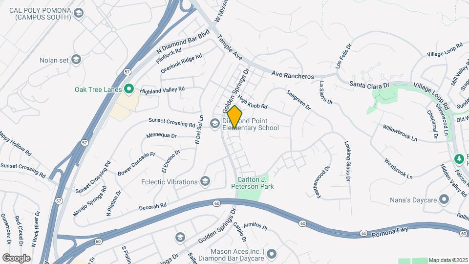 680 Golden Springs Dr Map and Location Details