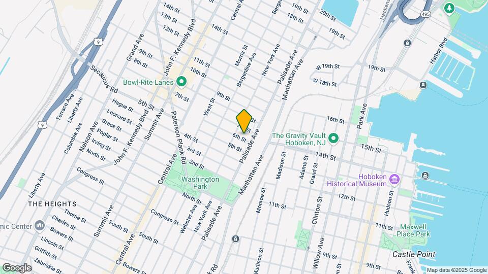 314 6th St-Unit -1G Map and Location Details