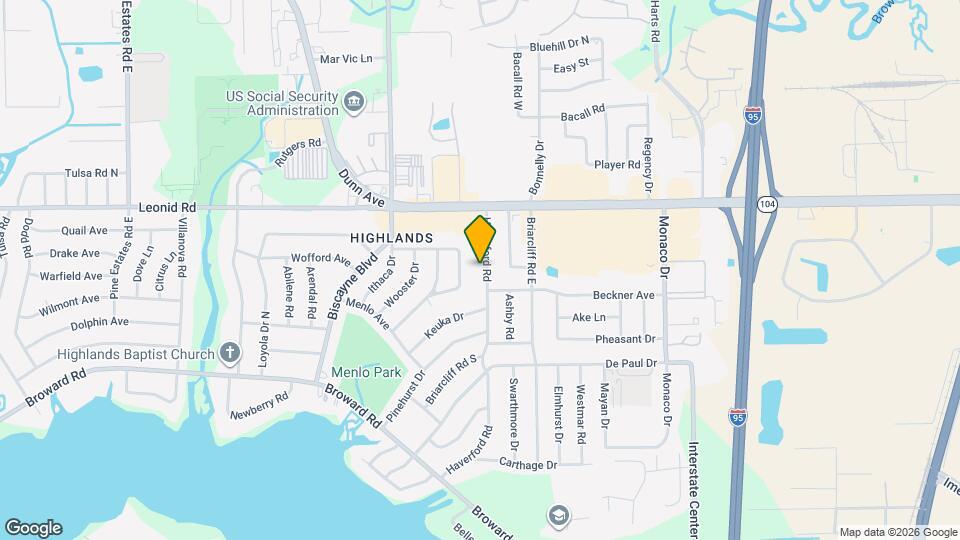 10592 Haverford Rd Map and Location Details