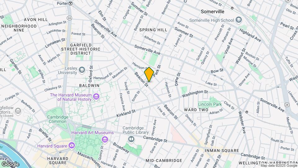 185 Beacon St, Unit 3 Map and Location Details