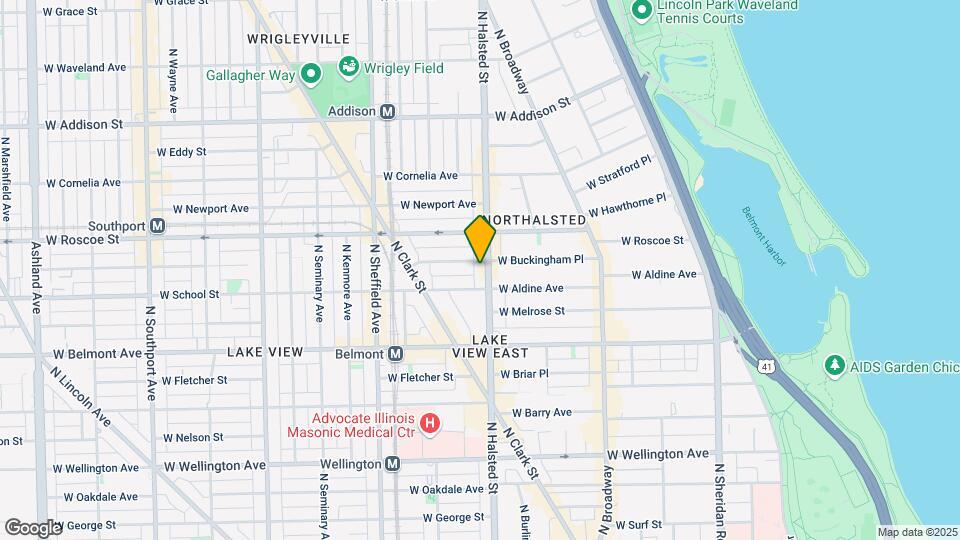 3316-3318 N Halsted St Mapa y Detalles de la Ubicación