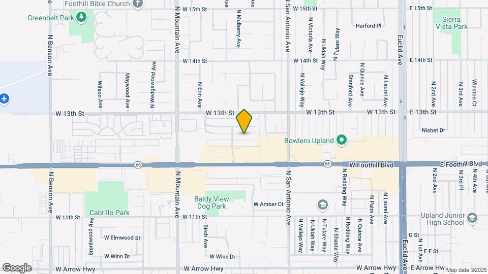 961 Springfield St Map and Location Details