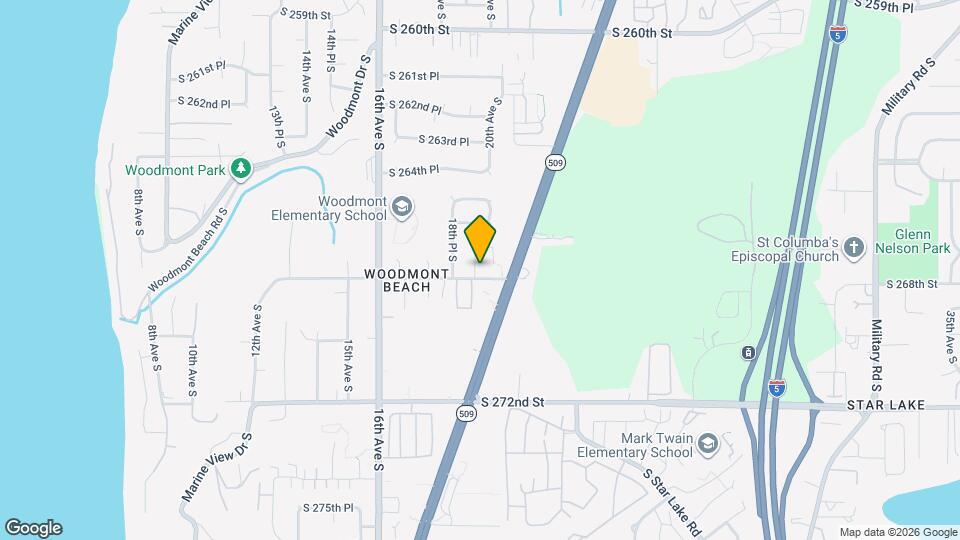 26720 19th Ave S Map and Location Details