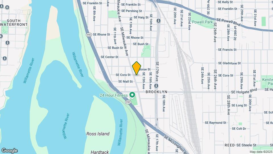 4318 SE Milwaukie Ave Map and Location Details