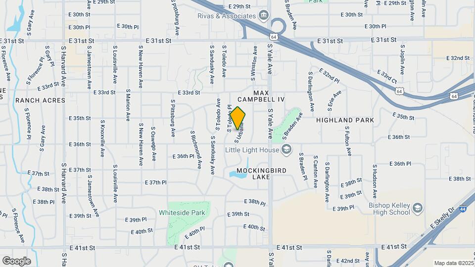 3562 S Urbana Ave Map and Location Details