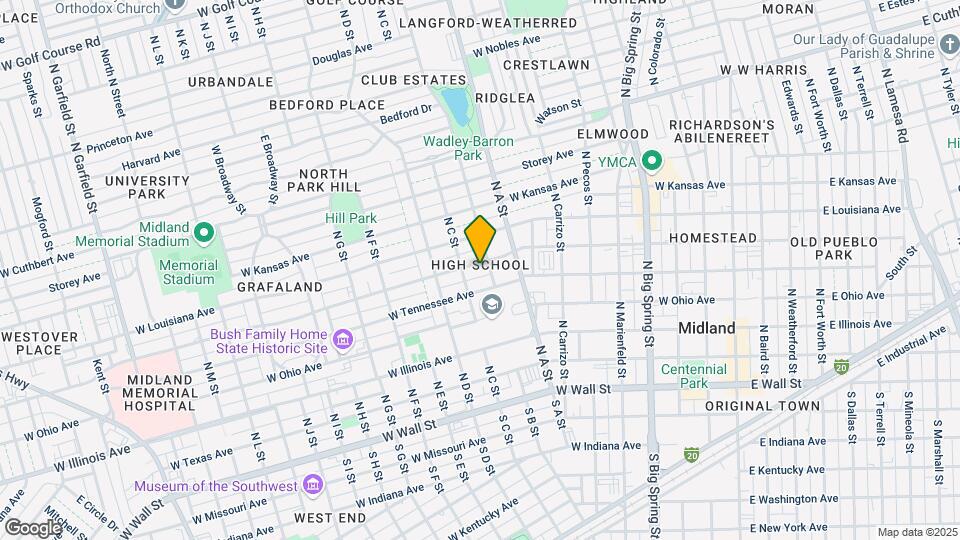 905 W Michigan Ave Map and Location Details