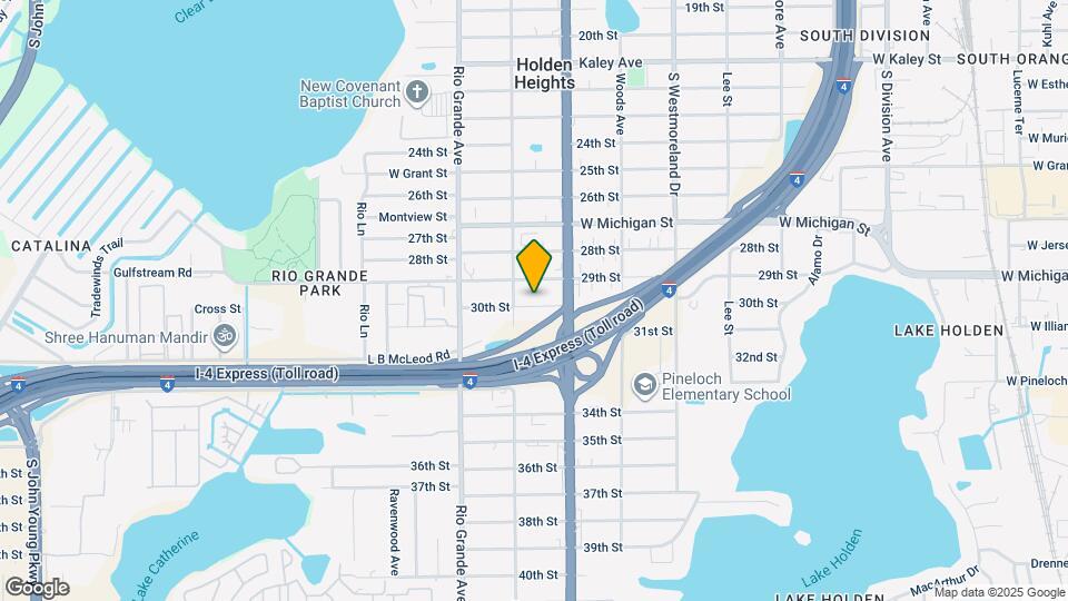 1329 30th St Map and Location Details