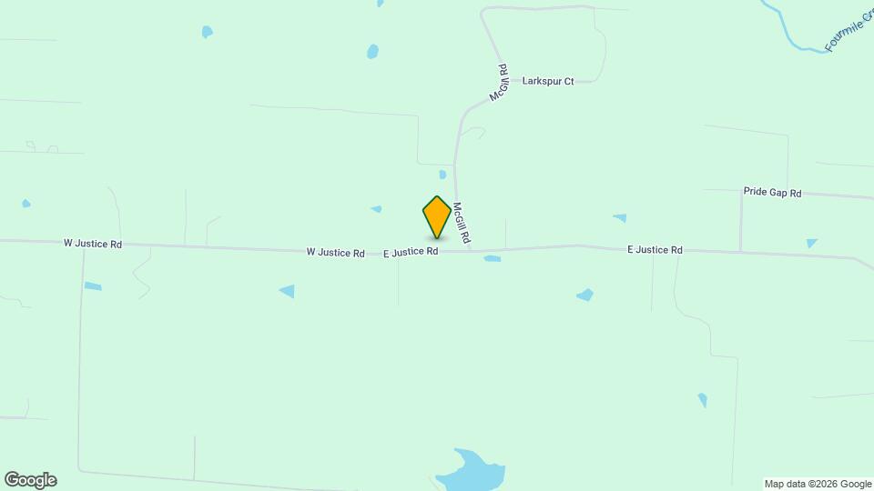 115 E Justice Rd Map and Location Details