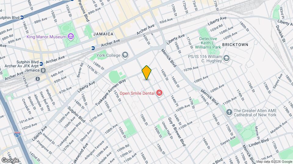 106-42 Guy R Brewer Blvd Map and Location Details