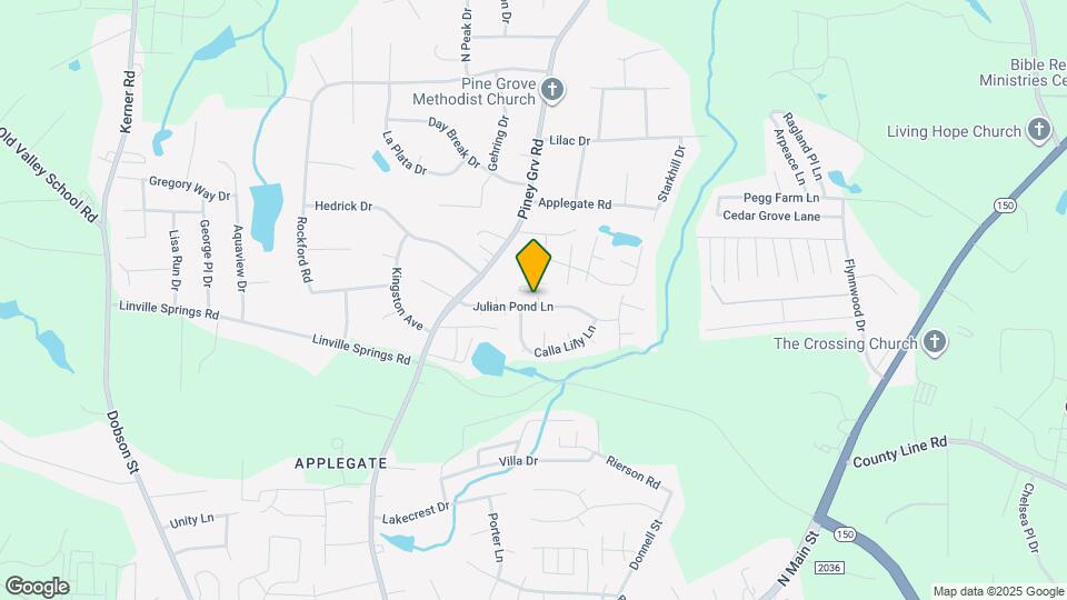 139 Julian Pond Ln Map and Location Details