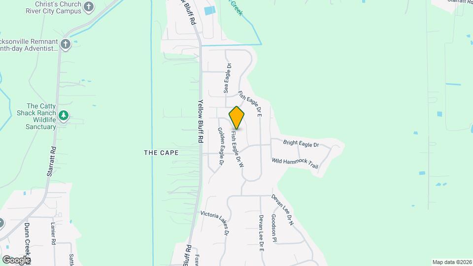 13772 Fish Eagle Dr W Map and Location Details