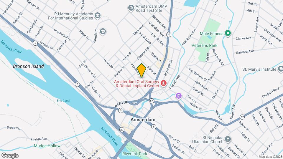 24 Academy St Map and Location Details